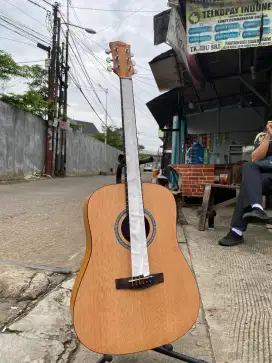 Gitar Akustik dluxe Baru Murah Ori