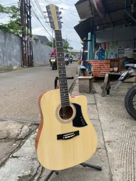 Gitar Akustik Jumbo Tanbes Baru Murah