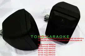 SPEAKER PASIF speaker pasif ukuran 18cm x12cm x 12cm masing2