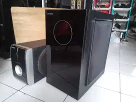 Samsung Big Box Subwoofer 8 in, full ori, box utuh, merk Korea