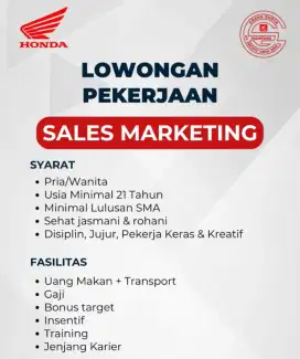 Dibutuhkan Marketing