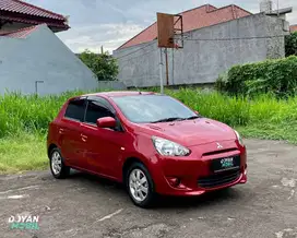 (Cash( MITSUBISHI Mirage GLS A/T 2014 - Red Metallic
