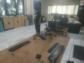 Jasa pasang lantai Vinyl dan SPC & instalasi Funiture interior