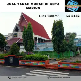 tanah dekat alun-alun kota Madiun