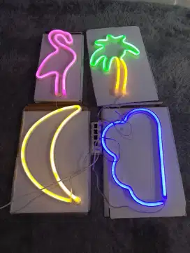 Lampu 3d dan Led Strip cuci gudang