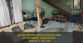DIJUAL RUMAH DENGAN DESAIN UNIK DI CIREUNDEU TANGGERANG