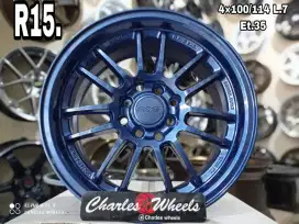 Velg baru Re30 Biru Ring15