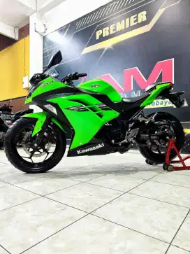 Kawasaki Ninja 250 FI REG 2018 hijau keren siap pakai cakep pol