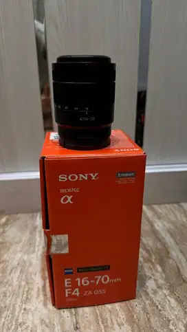 DIJUAL LENSA SONY SEL1670Z BEKAS, MULUS 99% LIKE NEW