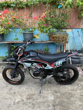 Jual vixion rombak modif trail supermoto