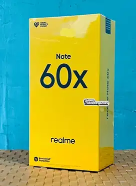 Realme Note 60X Ram 4+4/128 Baru segel box garansi resmi 12 Bulan