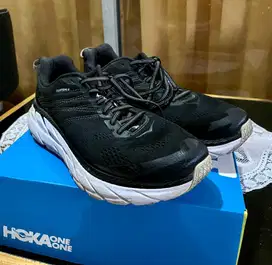 Sepatu HOKA Clifton 6, size 43, fullset