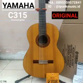 Yamaha C315 Original Like New Gitar Klasik Nilon + bonus Senar baru