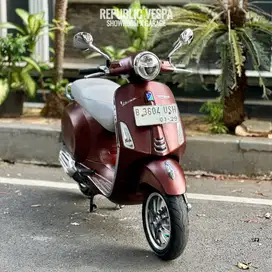 Vespa Primavera Anniversary 50th ABS IGET 2018 warna Coklat Doff Perf