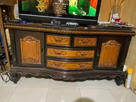 Buffet ukir kayu jati