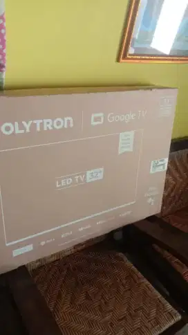 Polytron Android google TV 32inc new bisa tukar tambah