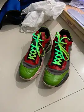 Sepatu Basket Air Jordan 34 size 42 preloved custom colourway, box ori