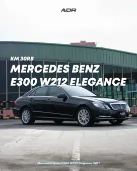 Mercedes Benz E300 Elegance 2011 km 30rb(not miles)