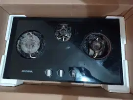 Kompor Tanam 3 Tungku Merek Modena Kondisi Bagus