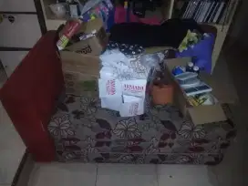 Sofabed L selonjoran . Bekas . Siap pakai.