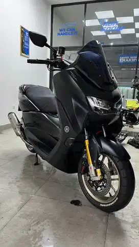 Nmax ABS Keyless 2021 Hitam Modif