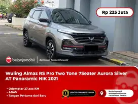 [ LOW KM ] Wuling Almaz RS Pro Two Tone 7Seater AT NIK 2021/2022