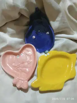 3buah wadah kacang/Snack motif lucu (Singapore)