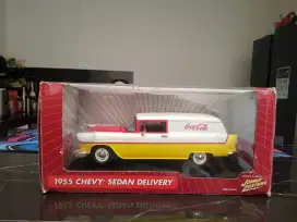 Johnny Lightning die cast mobil coca cola