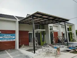 Kanopi besi dan baja ringan