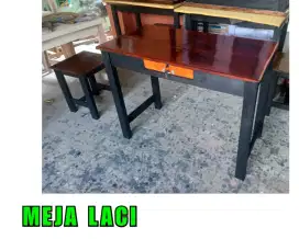 Meja laci kasir, meja belajar komputer laptop, meja kerja