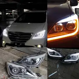 lampu Innova devil eyes projie drl