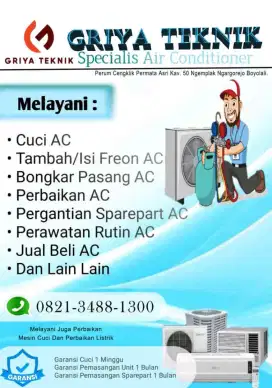 Jasa service ac dan perbaikan elektronik lain