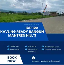 Tanah Kavling Ready Bangun