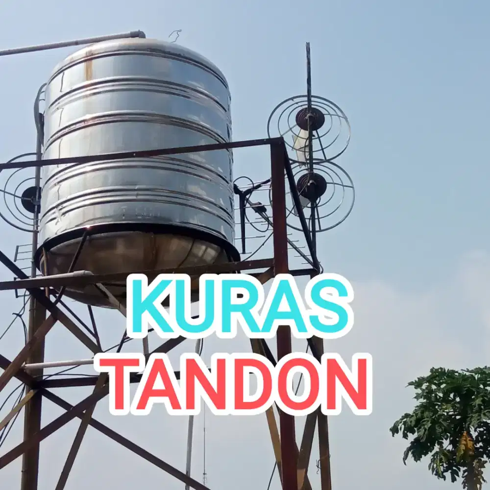 KURAS TANDON SALURAN MAMPET SUMUR BOR WC PENUH SERVIS POMPA AIR