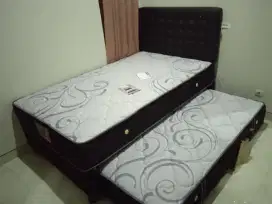 OBRAL SPRINGBED SORONG 2 IN1 SET KOMPLIT!!!