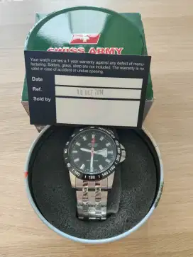 Jam Tangan Swiss Army Military (belum pernah dipakai)