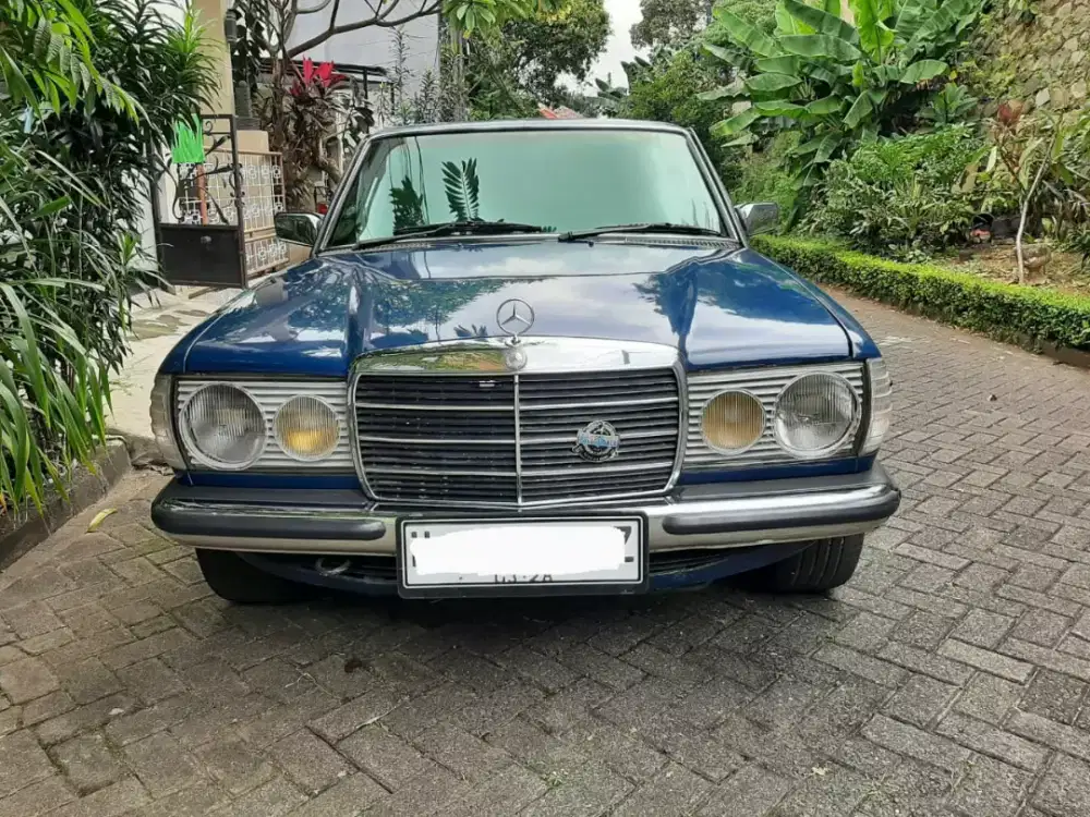 Mercedes Benz Tiger W123 Blue on Blue 200 1984