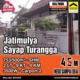 Jual Cepat Rumah Asri Sayap Turangga - Buah Batu
