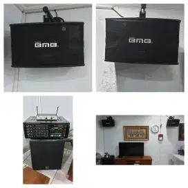 1 Set speaker ampli dan subwover