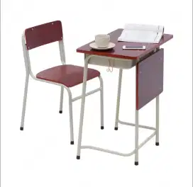 Dijual set meja belajar sekolah bahan kokoh