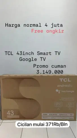 TCL Google TV 43inch Erafone Pemalang