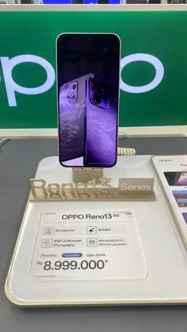 Kredit murah oppo reno 13 12/256gb, cicilan tanpa kartu kredit