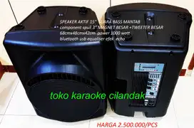 SPEAKER AKTIF 15   component spull 3 MAGNET BESAR +TWEETER BESAR