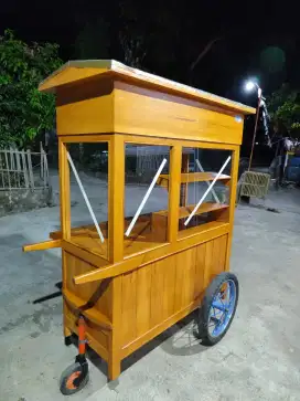 Jual Gerobak Angkringan,Bakso,Mie Ayam,Bubur,Roti BakardlL.Free ongkir