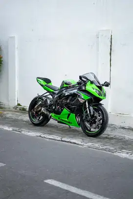 Kawasaki Ninja ZX6r Green Th. 2012 Fullpaper Resmi