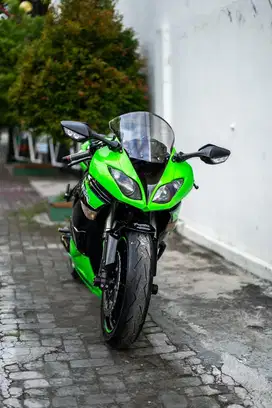 Kawasaki Ninja ZX6r Green Th. 2012 Fullpaper Resmi