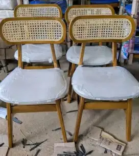 Kursi makan kursi cafe kursi jati