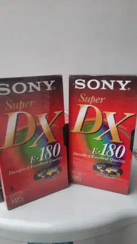 Kaset video VHS SONY,kaset kosong