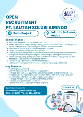 Sales Project (Jakarta, Bandung, Surabaya, Bali, Medan)