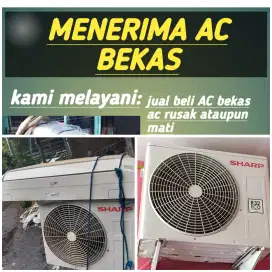 Terima ac bekas rusak